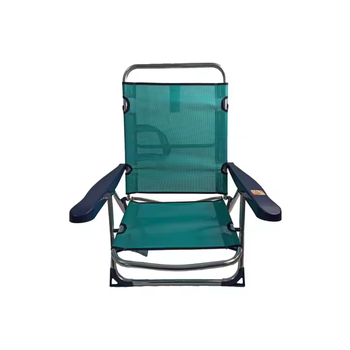 SILLA CAMA PLAYA ALCO ALUMINIO FIBRELINE COLOR AZUL TURQUESA (30 1-607ALF) - 1