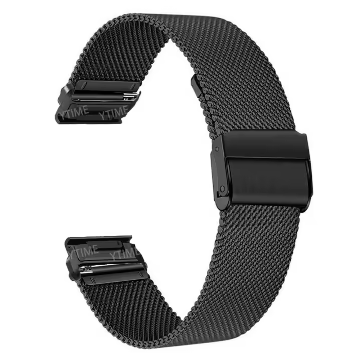 Correa De Reloj De Acero Inoxidable Para Garmin Fenix 8 7X 7 6X 6 pro 5X 5 3HR Metal Bracelet Epix pro 47 51mm Quick Release Unisex - 1