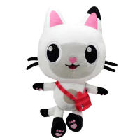Muñeca De Peluche Gabby Dollhouse Estilo Mercat Delfín Gato Muñeco De Peluche De Cine Y Televisión Para Niños Regalos De Cumpleaños Y Navidad Tamaño 22-26 Cm - details 4