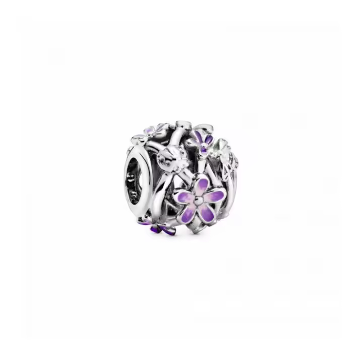 Charm Margarita Morada Filigrana Pandora - 798772C02 - 1