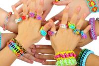Juego De Hilo De Goma Para Tejer Pulseras DIY Manualidades Para Niñas Set De Loom De Silicona Regalo Creativo Para Niños Y Niñas - details 2