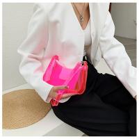 Bolso De Hombro Para Mujer En Gel De Vidrio Transparente Estilo Y2K Pequeño Con Cierre De Cremallera Bolso De Moda Versátil - details 7
