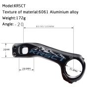 KRSCT Tímbrido De Bicicleta 20 Grados 70/80/90/100mm Longitud 3D Forgeado Alta Resistencia Para Montaña AM/FR/DH 31.8mm Manillar - details 0
