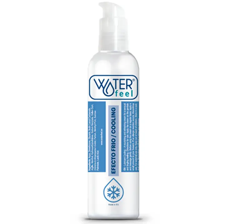 WATERFEEL LUBRICANTE BASE DE AGUA 150-175 ML - 6 MODELOS DIFERENTES - SABORES Y EFECTOS FRIO,CALOR y ANAL - ENVIO DISCRETO - 1