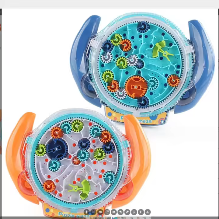 Puzzle Creativo 3D Juego De Mesa De Labyrinto Dificultad Alta Bola De Equilibrio Con Dientes Juguete Educativo ABS Para Niños - 1