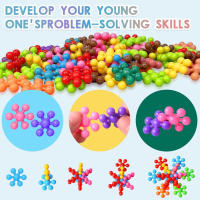 150PCS Bloques De Construcción 3D En Forma De Cerezo Juguetes Educativos De Plástico Sólido Interlocking Para Niños Regalos Para Educar Y Divertir - details 3