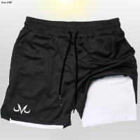 Nuevos Shorts Deportivos Para Hombre Verano 2024 2 En 1 Delgados Para Correr Running Casual Fitness Doble Capa Tallas M-3XL - details 10