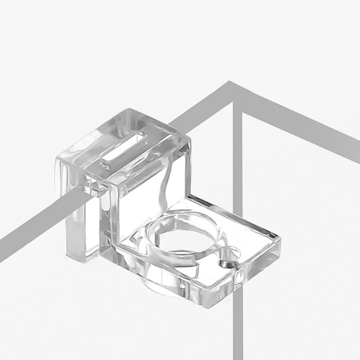 Juego De 4 Clips De Acrílico Para Acuario Soporte De Tapa De Tanque De Peces Tamaño 6mm/8mm/10mm/12mm/15mm Suministro De Acuario - 1