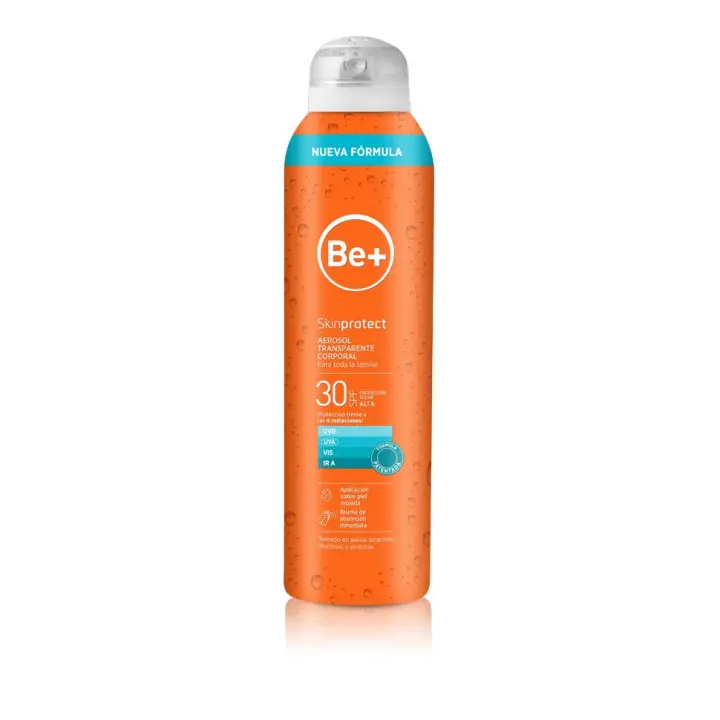 Be+ Skinprotect Aerosol Transparente Corporal SPF30, Cinfa. - 1