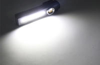 Linterna LED De Banda Larga COB Magnética Recargable USB Con 4 Modos De Iluminación Torcha De Emergencia Lámpara De Reparación Con Gancho - details 4