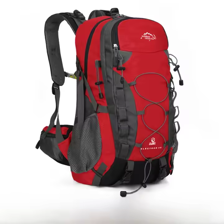 Mochila De Senderismo 40 Litros Resistente Para Viajes Y Camping Mochila Táctica De Trekkking INOXTO Unisex Nylon - 1