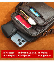 WESTAL-Bolso de hombro de cuero genuino para hombre, bandolera informal, regalo, gran oferta - details 6