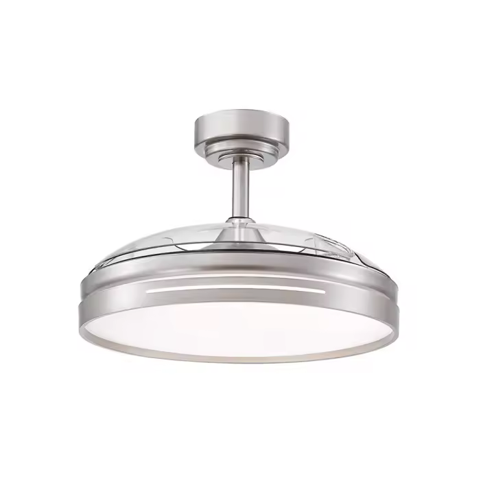 Fabrilamp Ventilador Micenas NIquel 3 Aspas 72W 7200LM 3 COLORES C/REMOTO+ TEMPORIZADOR+ MEMORIA - 1