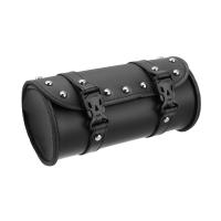 Bolsa De Pared Trasera De Motocicleta PU Cuero Impermeable Mini Bolsa Táctica Universal Retro Para Lado De Motocicleta - details 1