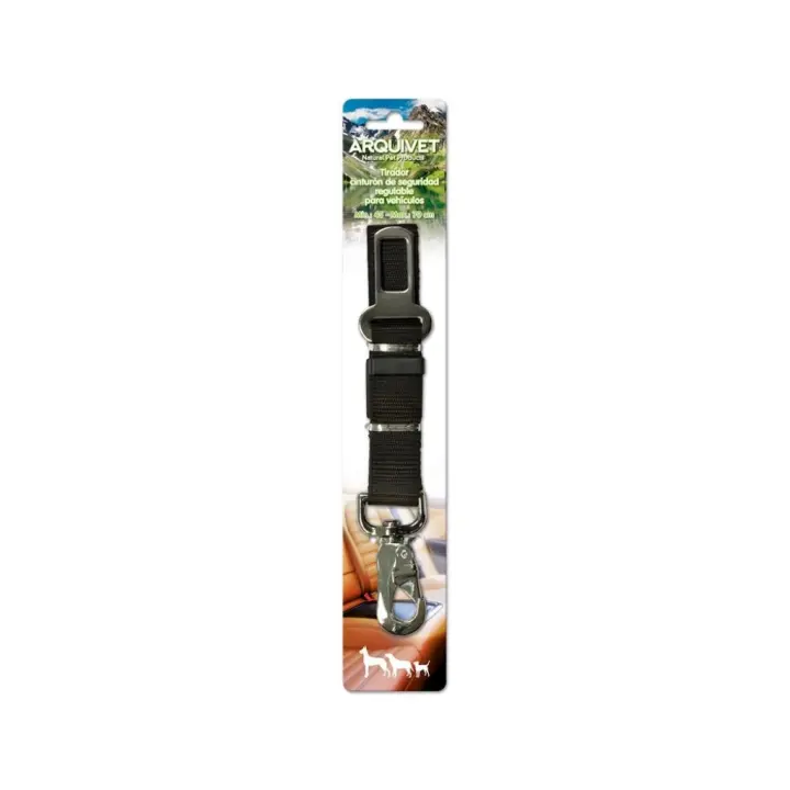 ARQUIVET - Tirador cinturón seguridad regulable Negro (45-70 cm) - 1