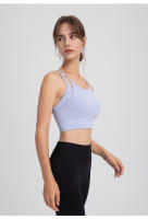 CA Sujetador short Deportivo sin costura para Mujer, ropa interior para Gimnasio, Fitness, ropa de entrenamiento de Dot Con espalda Cruzada, ropa Deportiva para correr, Chaleco de Yoga - details 12