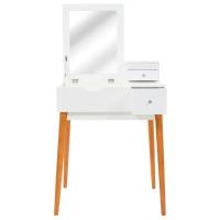 vidaXL Tocador con espejo de MDF 60x50x86 cm - details 7