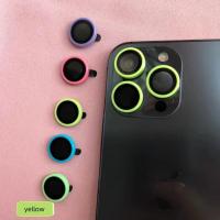 Protector De Lente Para Cámara De iPhone 15 16 pro Max Luminoso Pack De 2-3 Piezas Vidrio Protector Completo Para Cámara De iPhone - details 3