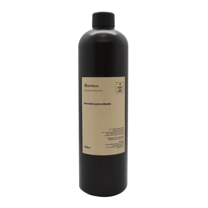 NATURY  Recambio Mikado Bamboo 500ml - Aroma para el Hogar - 1