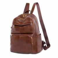 Mochila para mujer, nueva, estilo coreano, versátil, de un solo hombro, bandolera de cuero suave, mochila para mujer - details 8