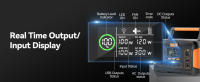 Flashfish J1000 Plus 1000W Estación de Energía Portátil, 932.4Wh/252000mAh Generador Solar de Respaldo, Carga Inalámbrica 15W, Puertos de Salida Múltiples, 3 Modos de Recarga, Luz LED, Adecuado para cargar la mayoría de los dispositivos - details 7
