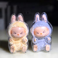 Cubierta Protectora Transparente Para Muñecos Y Juguetes De Labubu Caja De Almacenamiento Para Muñecos De Princesa Tamaño 18x13cm/7.02x5.07in Y 15.5x9.2cm/6.05x3.59in - details 5