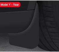 Protector De Barro Suave Para Tesla Model 3 Highland 2024 Y Model Y 2024-2021 Guardabarros Antisalpicaduras Para Ruedas Frontales Y Traseras - details 16
