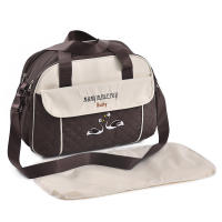 Bolso De Diaper Multifuncional Y De Moda Para Mamá Con Hombro Solo Gran Capacidad Bolsa De Mano Cruzada Bordada a Mano - details 9