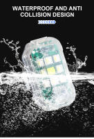 BLALION Lámpara De Señal De Giro LED RGB Para Motocicleta Con Carga USB Y 7 Colores Luz De Avión Sin Cable Indicator De Señal De Posición - details 4