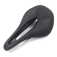 Sillín De Bicicleta MTB Carreras De Carretera Comp Triatlón Ancho Sillin PU Transpirable Suave Almohadilla De Asiento Para Hombres - details 1