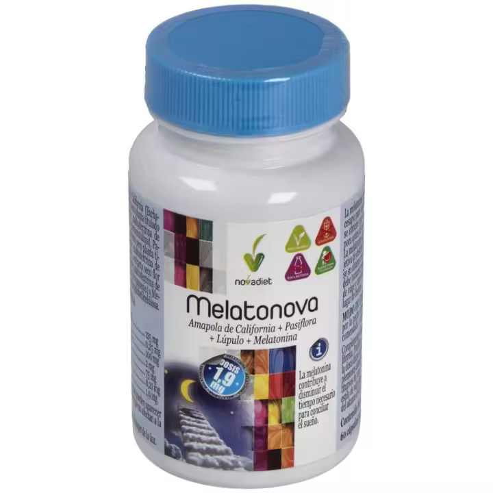 Novadiet Melatonova Para El Sueño 60 Cápsulas - 1