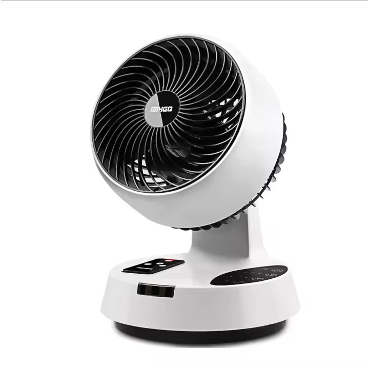 Ventilador de Mesa,Ventilador de Escritorio con Control Remoto y Temporizador,Ventilador Silencioso de Oscilación Circulador de Aire Ventilador de Sobremesa con 3 Velocidades para Hogar,Oficina - 1