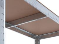 Estantería Modular Almacenaje (Pack 2), Acero Galvanizado y MDF Antihumedad, Hogar, Trastero, Garaje, 5 Baldas Ajustables, Carga Máxima 875Kg, 90x40x180cm (Largo x Ancho x Alto) - details 1