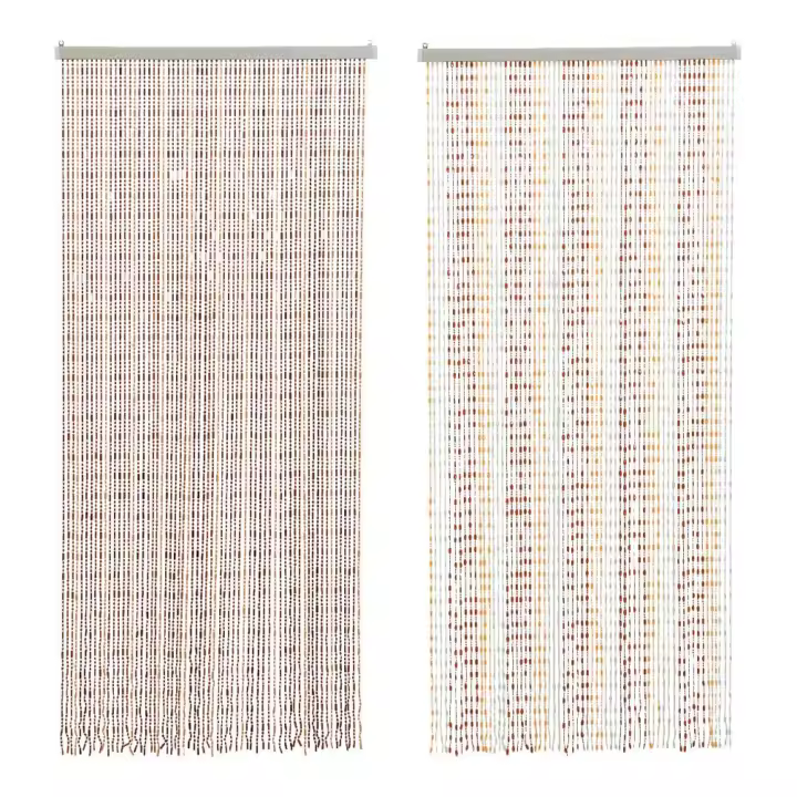 Cortina de plastico con 64 tiras colores surtidos 90x1,5x200cm - 1