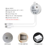 Tira De Luz LED COB Con Sensor De Movimiento PIR USB Para Iluminación Neón Debajo De Armario Cocina Biblioteca Y Pasillo - details 9