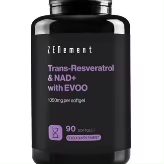 Zenement Trans Resveratrol-Nad+ con Aove 90 Cápsulas - 1