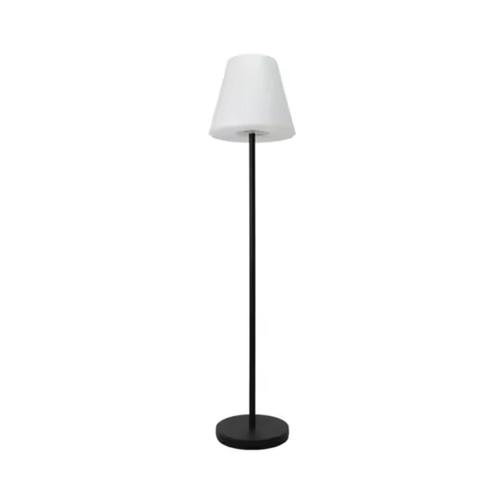 BEL AIR HOME Lámpara de Pie Biana Lumit Portátil LED RGB con USB + Mando Blanco Ø34x150 Cm - 1