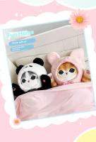 Muñeco De Peluche De Mofusand Tiburón Gato Panda Conejo Dibujos Animados Cojín De Abrazo Decoración De Habitación Regalo De Cumpleaños Kawaii - details 7