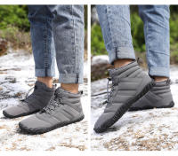Zapatos deportivos de algodón para exteriores de cinco dedos para hombres y mujeres, además de botas cálidas de terciopelo,botas de nieve para parejas resistentes al desgaste y antideslizantes. - details 3