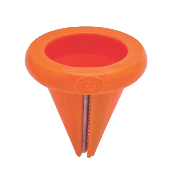MSC International Joie - Cortador de verduras para zanahorias, hoja de acero inoxidable, hace cortes y guarniciones en juliana, naranja - 1