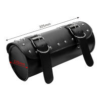 Bolsa De Motocicleta De Cuero PU Bolsa De Sillín Para Equipaje De Motocicleta Soporte Para Bolsa De Tanque Accesorios Universales Para Aprilia Ducati Triumph Benelli Husaberg - details 1