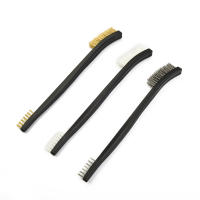 Kit De Cepillo De Acero Inoxidable + Latón + Nylon Para Limpieza Y Polishing De Metal Herramientas Para Eliminar Rusticidad - details 12