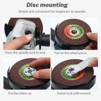 1000W 125mm Electric Angle Grinder Grinding Machine 6 Speeds Electric Cutting Machine DIY Woodworking Polishing Power Tool 220V - details 6