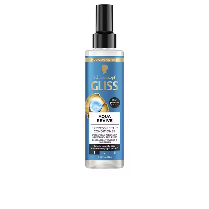 Cabello Schwarzkopf GLISS AQUA REVIVE acondicionador spray - 1
