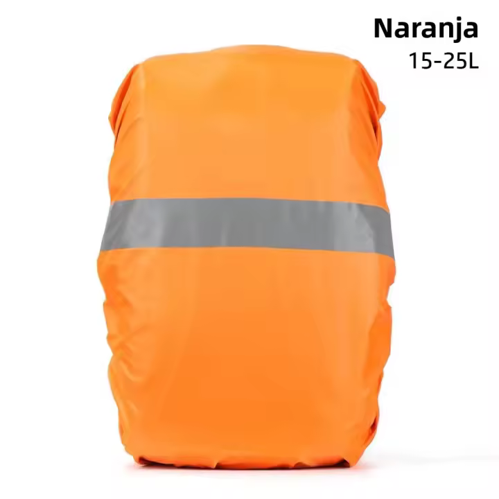 Cubierta Impermeable Para Mochila De Ciclismo Al Aire Libre Senderismo Escalada 20/35L Reflectante Bolsa De Rucksack Unisex - 1