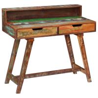 vidaXL Escritorio de madera maciza reciclada - details 6