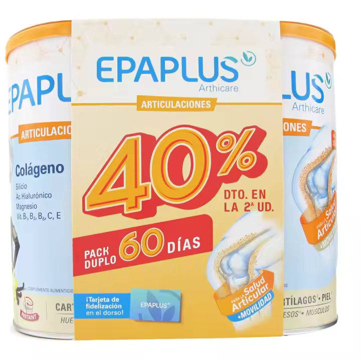 Epaplus  Arthicare colageno+hialuronico+magn Vainilla duplo - 1