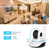 Cámara IP WiFi 1080P Yoosee Con Audio Bidireccional Y Visión Nocturna Infrarroja De 15M Cámara De Seguridad Doméstica Con Puerto LAN Color Blanco - details 3
