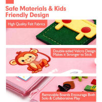 Montessori toy for toddlers 1 2 3 4 years old sensory toy board sensory toys for babies preschool educational learning toys Unicorn - details 4