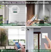 Interruptor Inteligente De Cortina WiFi Tuya Control Remoto Smart Life APP Alexa Google Home Motor Para Rollos Y Ventanas - details 7